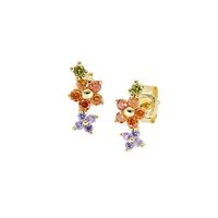 Boucles d'oreilles Amen Femme Primula in Argent Zircone ORFIMGAR3